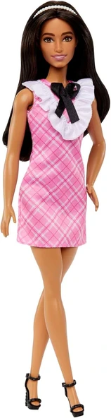 Barbie Büyüleyici Parti Bebekleri (Fashionistas) - Siyah Kurdeleli Bebek, Oyuncak ürün görseli 1