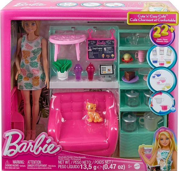 Barbie'Nin Çay Saati Oyun Seti, Oyuncak - Resim 6