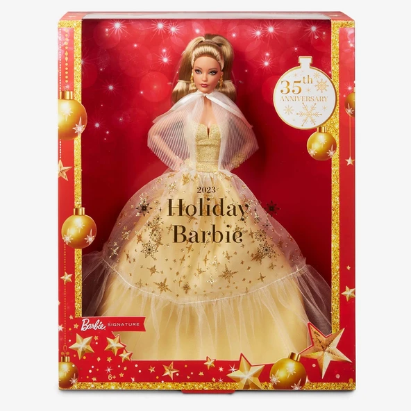Barbie 2023 Mutlu Yıllar Bebeği - Kumral, 6 Yaş Ve Üzeri ürün görseli 1