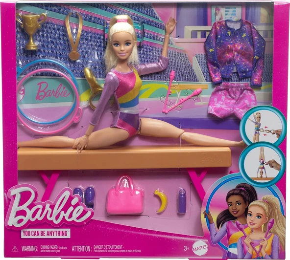 Barbie Jimnastik Oyun Seti Gjm72 - Resim 6
