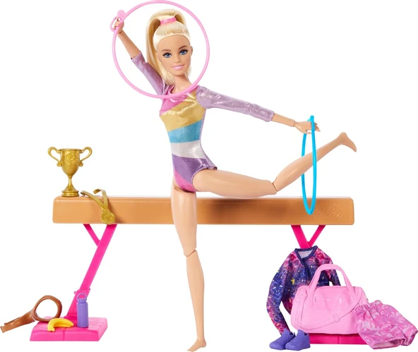 Barbie Jimnastik Oyun Seti Gjm72 ürün görseli 1