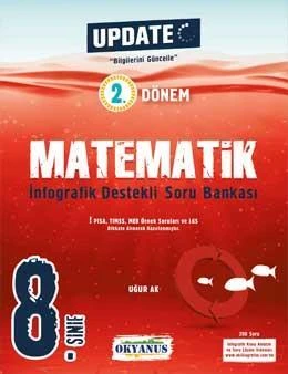 OKYANUS 8.SINIF MATEMATİK UPDATE SORU BANKASI ürün görseli 1