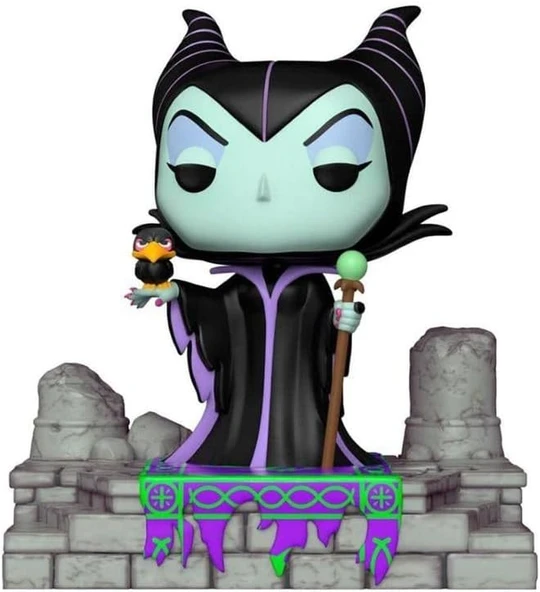 Funko Villains Pop! Disney Maleficent With Diablo Exclusive Deluxe Vinil Fig R 1206 ürün görseli 1