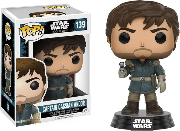 Funko Pop Star Wars Rogue One Captain Cassian Andor ürün görseli 1