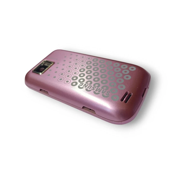 Samsung S5600 Kasa Samsung Galaxy S5600 Uyumlu Pembe Renk Orta Kasa Ön Arka Kapak Tuş Takımı ürün görseli 1