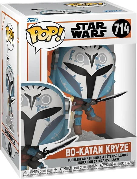 Funko Yıldız Savaşları: Mandaloryalı - Darksaber Ve Jet Pack Ile Bo-Katan Kryze ürün görseli 1