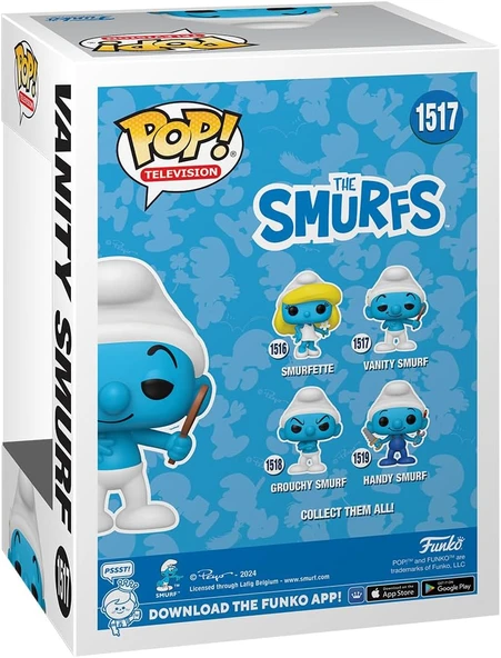 Funko Pop! Tv: Şirinler - Vanity Şirin - Resim 3