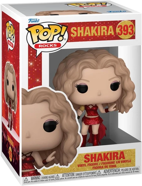 Funko Pop! Rocks: Shakira (Super Bowl Glitter) ürün görseli 1