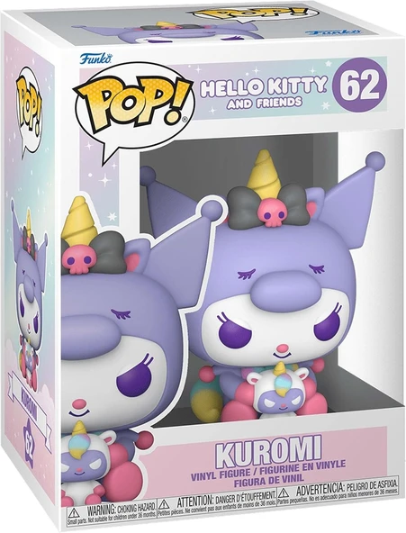 Funko Pop Sanrio: Hello Kitty- Kuromi (Up) - Resim 2
