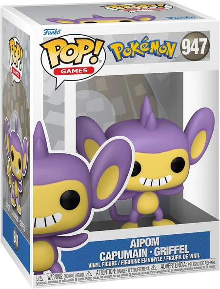 Funko Pop Figür Games: Pokemon- Aipom ürün görseli 1