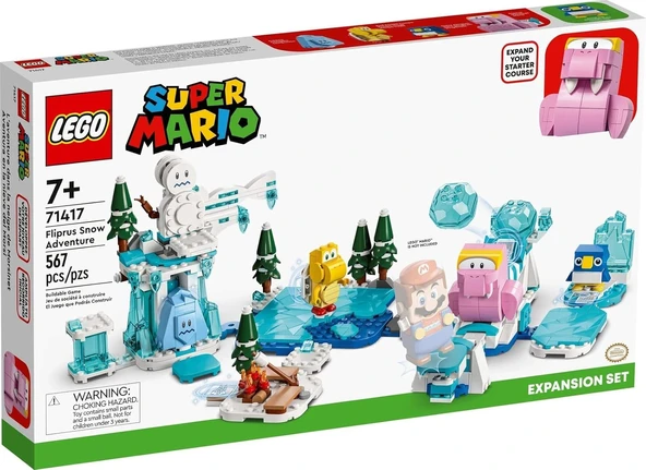 Lego® Super Mario™ Fliprus Kar Macerası Ek Macera Seti 71417-7 Yaş Ve Üzeri Çocuklar Için Koleksiyon ürün görseli 1