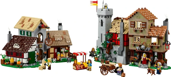 Lego Icons 10332 Medieval Town Square - Resim 2