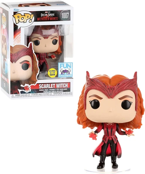 Funko Pop! Marvel: Doctor Strange In The Multiverse Of Madness - Scarlet Witch (Glows In The Dark) ( ürün görseli 1