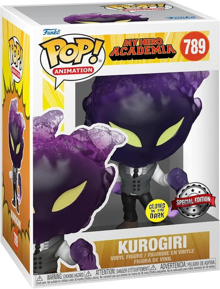Funko My Hero Academia Kurogiri Glow Le 789 Koleksiyon Figürü ürün görseli 1