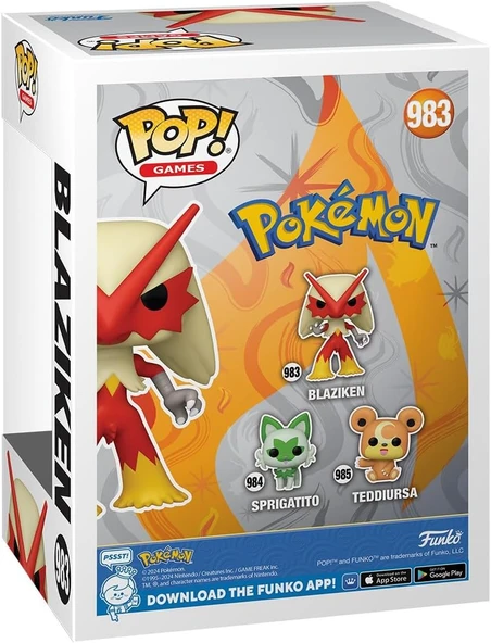 Funko Pop Oyunları: Pokemon - Blaziken - Resim 3