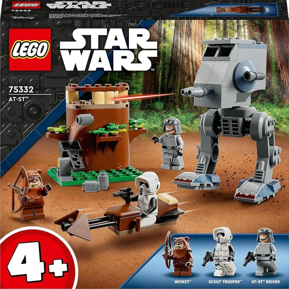 Lego® Star Wars™ At-St™ 75332-4 Yaş Ve Üzeri Çocuklar Için Oyuncak Yapım Seti (87 Parça) ürün görseli 1