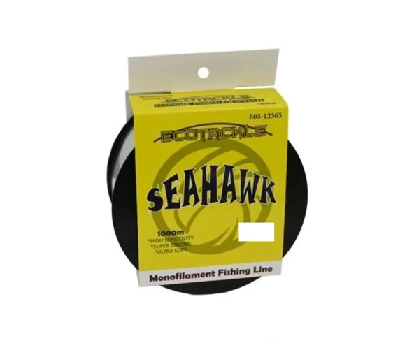 ECOTACKLE SEAHAWK 1000M ŞEFFAF 0.40 MM Monoflament Misina ürün görseli 1