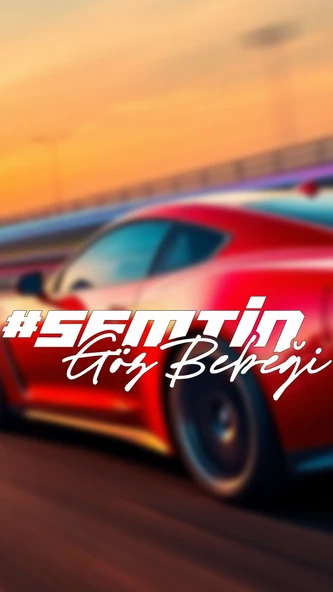 Semtin Göz Bebeği Yazı JDM Araba-Motosiklet Cam Etiket Sticker 19x6cm ürün görseli 1