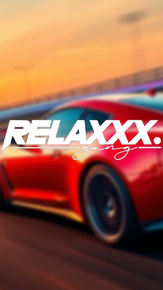 Relax Gang Yazı JDM Araba-Motosiklet Cam Etiket Sticker 28x7cm BeyazRenk ürün görseli 1