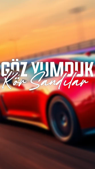 Göz Yumduk Kör Sandılar Yazı JDM Araba Motosiklet Cam Etiket Sticker 19x6,5cm Beyaz Renk ürün görseli 1
