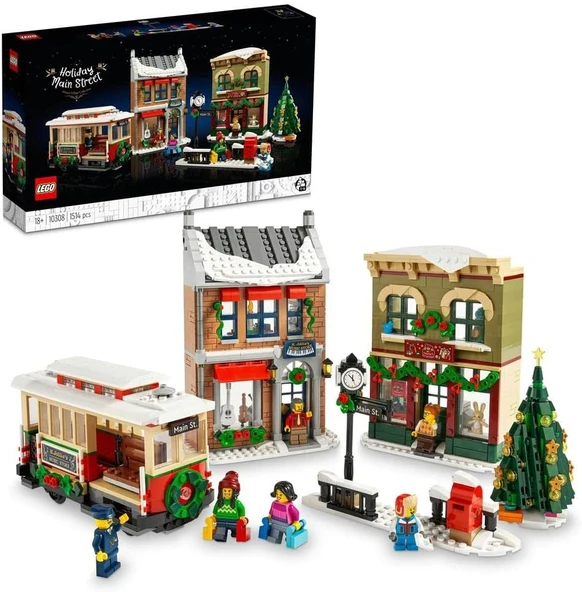Lego Icons 10308 Holiday Main Street ürün görseli 1