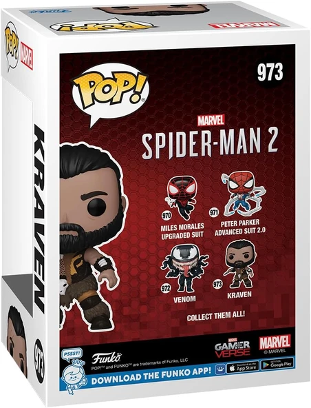 Funko Pop! Marvel: Gamerverse - Örümcek Adam 2, Kraven - Resim 3