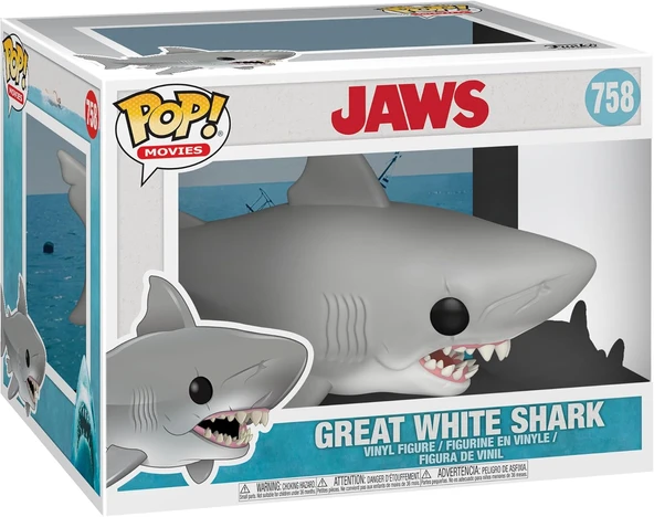 Funko 38565 Pop Vinyl 6" Jaws Sammelbares Spielzeug, Mehrfarben ürün görseli 1