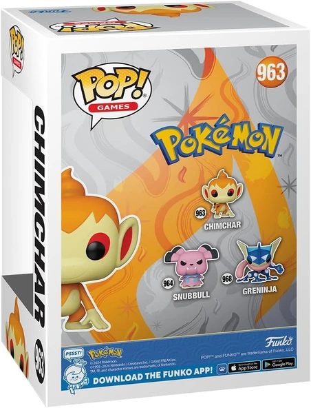Funko Pop Oyunları: Pokemon - Chimchar - Resim 3