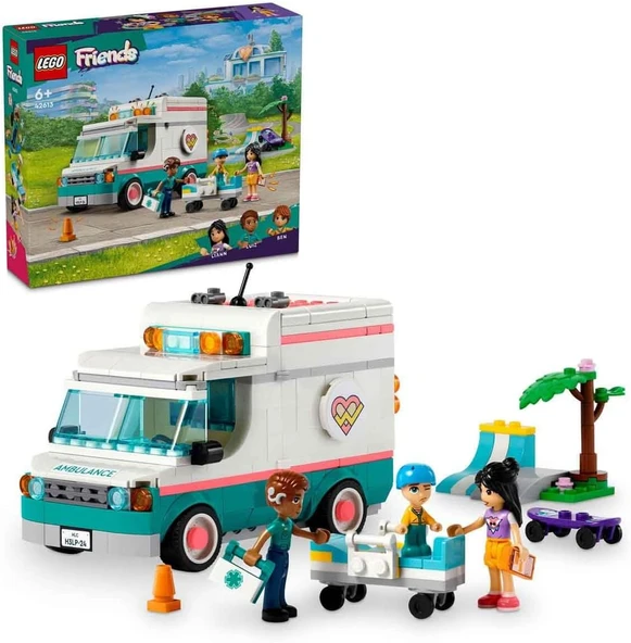 Lego® Friends Heartlake City Hastane Ambulansı 42613-6 Yaş Ve Üzeri Çocuklar Için Yaratıcı Oyuncak Y ürün görseli 1