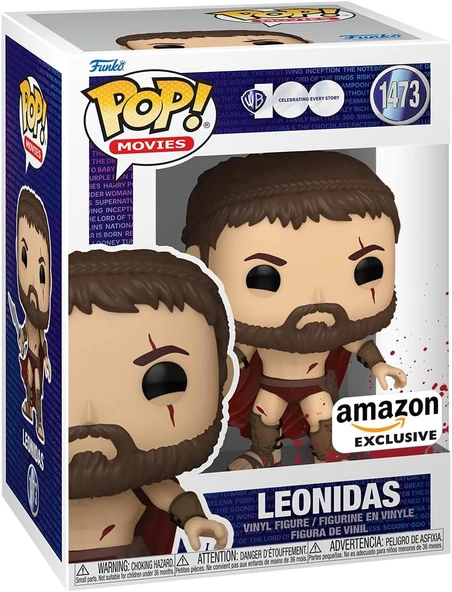 Funko Pop! Filmler: Wb 100-300, Leonidas (Bloody), Amazon Exclusive ürün görseli 1