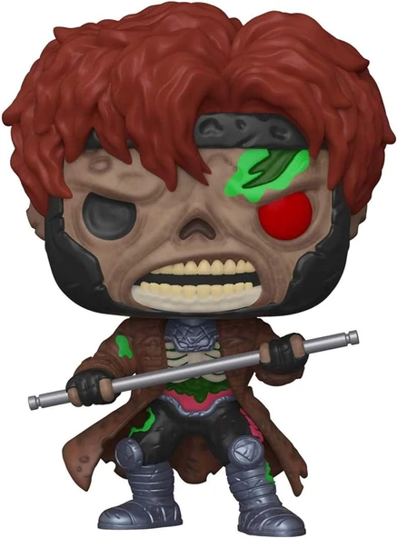 Funko 49941 Pop Marvel Zombies Gambit Koleksiyon Oyuncak, Çok Renkli ürün görseli 1