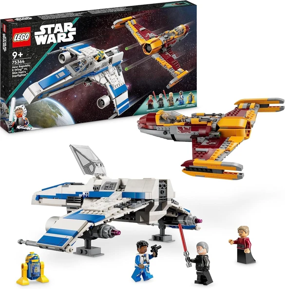 Lego® Star Wars: Ahsoka Yeni Republic E-Wing™ Shin Hati’Nin Starfighter™’Ina Karşı 75364-9 Yaş Ve Üz ürün görseli 1