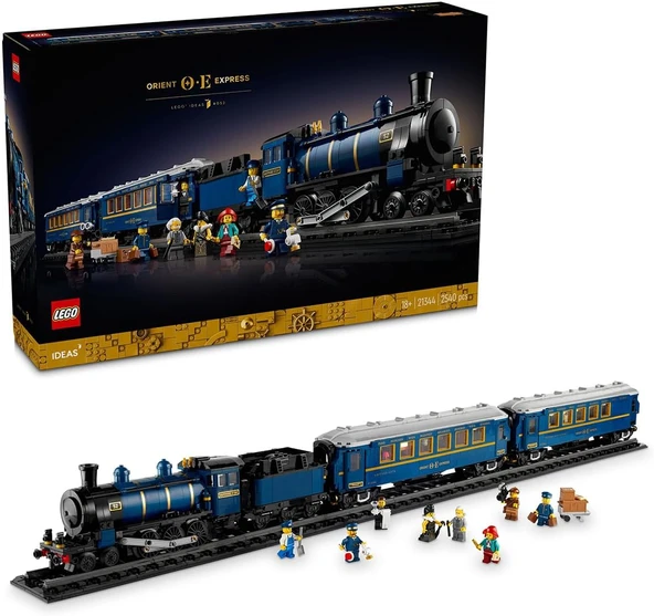 "Lego Ideas - 21344 The Orient Express Train (2540 Parça) " - Resim 3