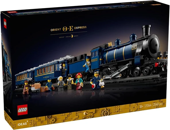 "Lego Ideas - 21344 The Orient Express Train (2540 Parça) " ürün görseli 1
