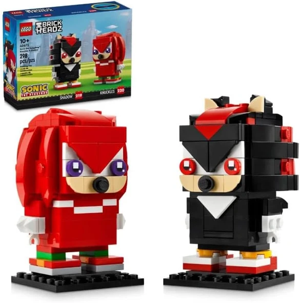 Lego Brickheadz 40672 Knuckles And Shadow - Resim 2