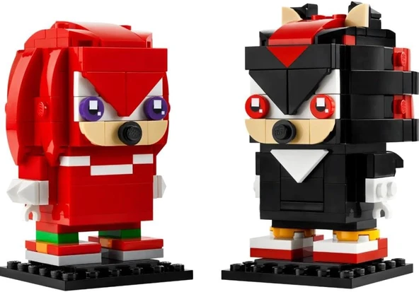 Lego Brickheadz 40672 Knuckles And Shadow ürün görseli 1