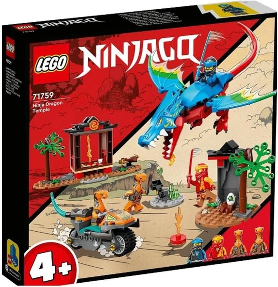 Lego® Ninjago® Ninja Ejderha Tapınağı 71759-4 Yaş Ve Üzeri Için Bir Ninja Rol Yapma Oyuncağı İçeren ürün görseli 1