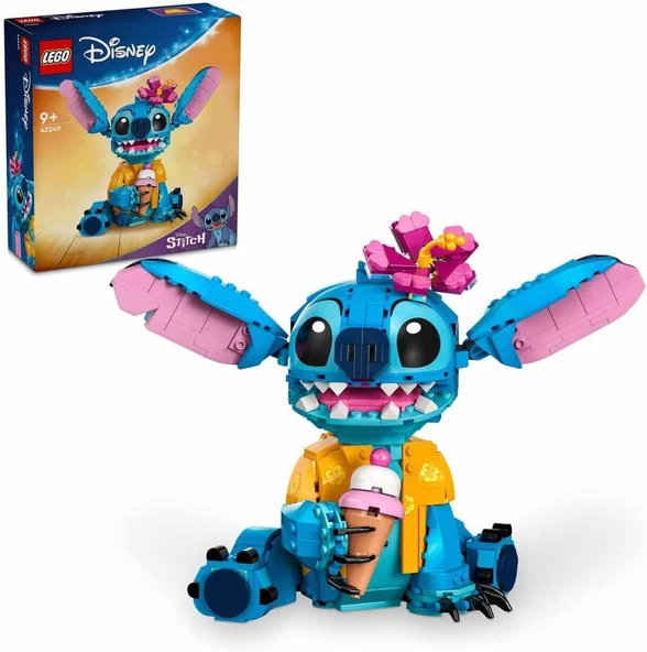 Lego Disney Stiç 43249-9 Yaş Ve Üzeri Çocuklar Için Dondurma Külahlı İnşa Edilebilen Yaratıcı Oyunca ürün görseli 1
