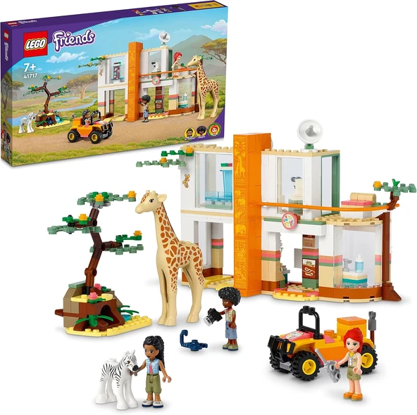 Lego® Friends Mia’Nın Vahşi Hayvan Kurtarma Merkezi 41717-7 Yaş Ve Üzeri Için 3 Vahşi Hayvan Oyuncağ ürün görseli 1