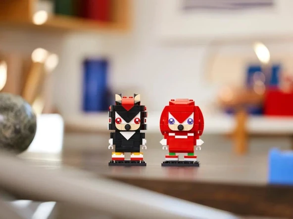 Lego Brickheadz 40672 Knuckles And Shadow - Resim 5