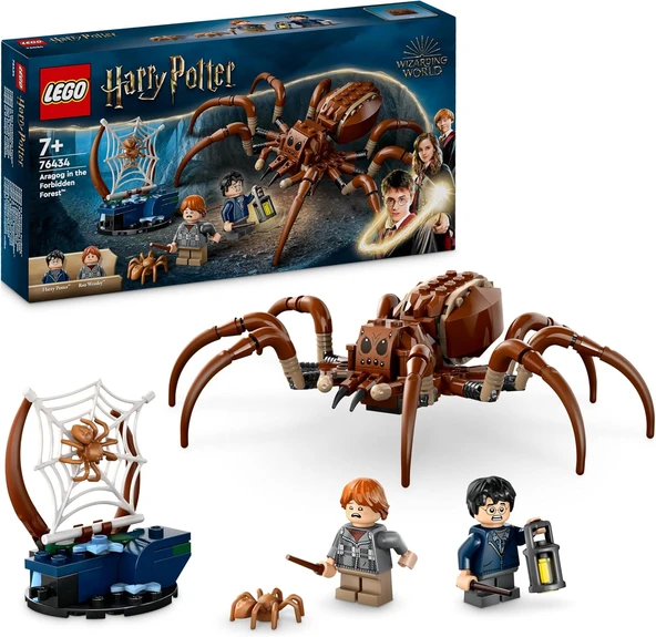 Lego Harry Potter Aragog Yasak Ormanda 76434, 7 Yaş Ve Üzeri İçin Harry Potter Ve Ron Weasley Minifi ürün görseli 1