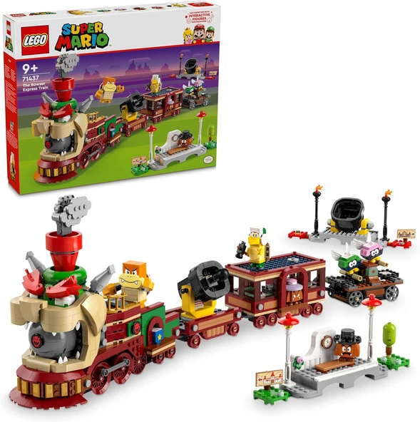 Lego Super Mario Bowser Ekspres Treni 71437-9 Yaş Ve Üzeri Çocuklar Için Nintendo Karakteri İçeren Y ürün görseli 1