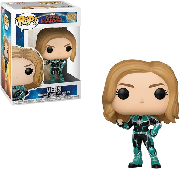 Funko Fgr-Pop Captain Marvel, Vers ürün görseli 1