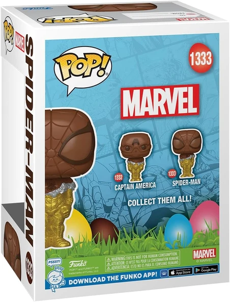 Funko Pop! Marvel: Örümcek Adam (Paskalya) - Resim 3