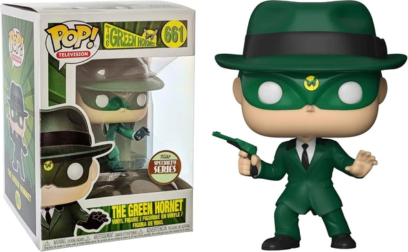 Funko Green Hornet (Specialty Series): Green Hornet X Pop! Tv Vinyl Figure & 1 Pop! Compatible Pet P ürün görseli 1