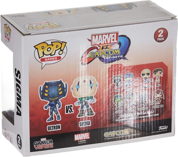 Funko Pop 2-Pack Capcom Vs. Marvel Ultron Vs Sigma - Resim 3
