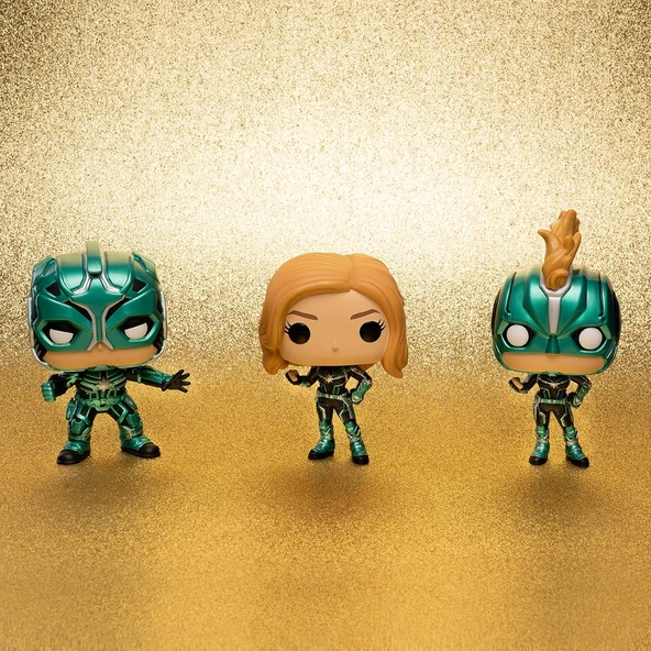Funko Fgr-Pop Captain Marvel, Vers - Resim 2