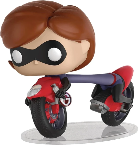 Funko Fgr-Pop Deluxe, The Incredibles 2, Bike&Elastigirl ürün görseli 1