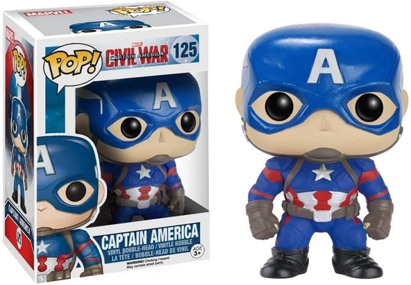 Funko Pop Marvel Captain America 3 Captain America ürün görseli 1