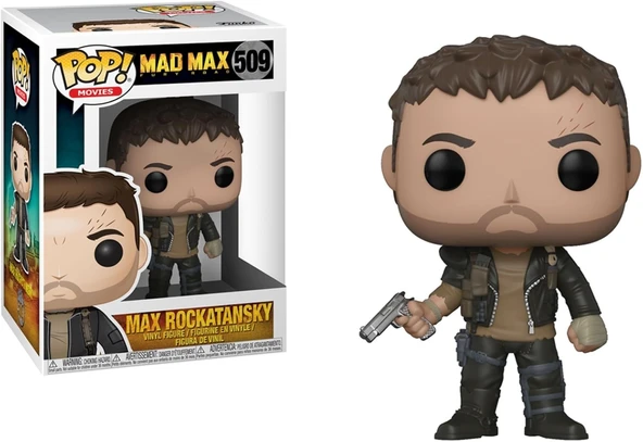 Funko Pop Mad Max Fury Road, Max W/Gun Renkli One Size ürün görseli 1